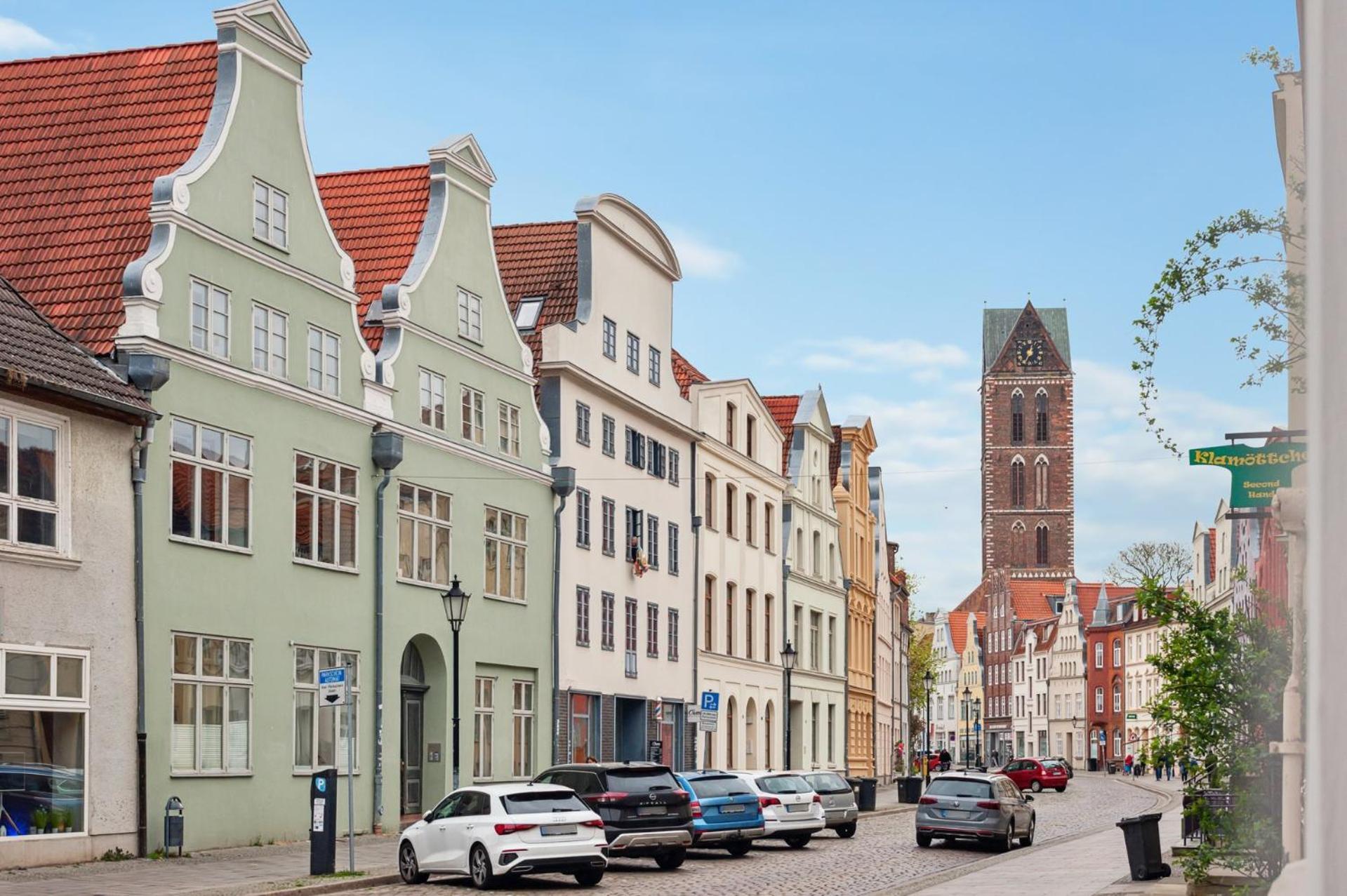 Neu Altstadtliebe - Gemuetliche Apartments In Der Historischen Altstadt, Zentral Und Komfortabel Wismar Exterior photo